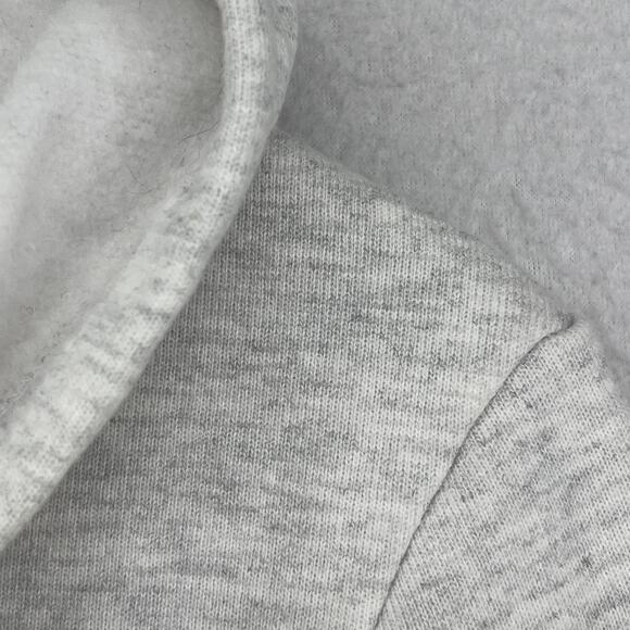 UNIVERSITY OF VERMONT Hoodie Womens M Catamounts Cropped Cutout Fleece Gray - Picture 8 of 15